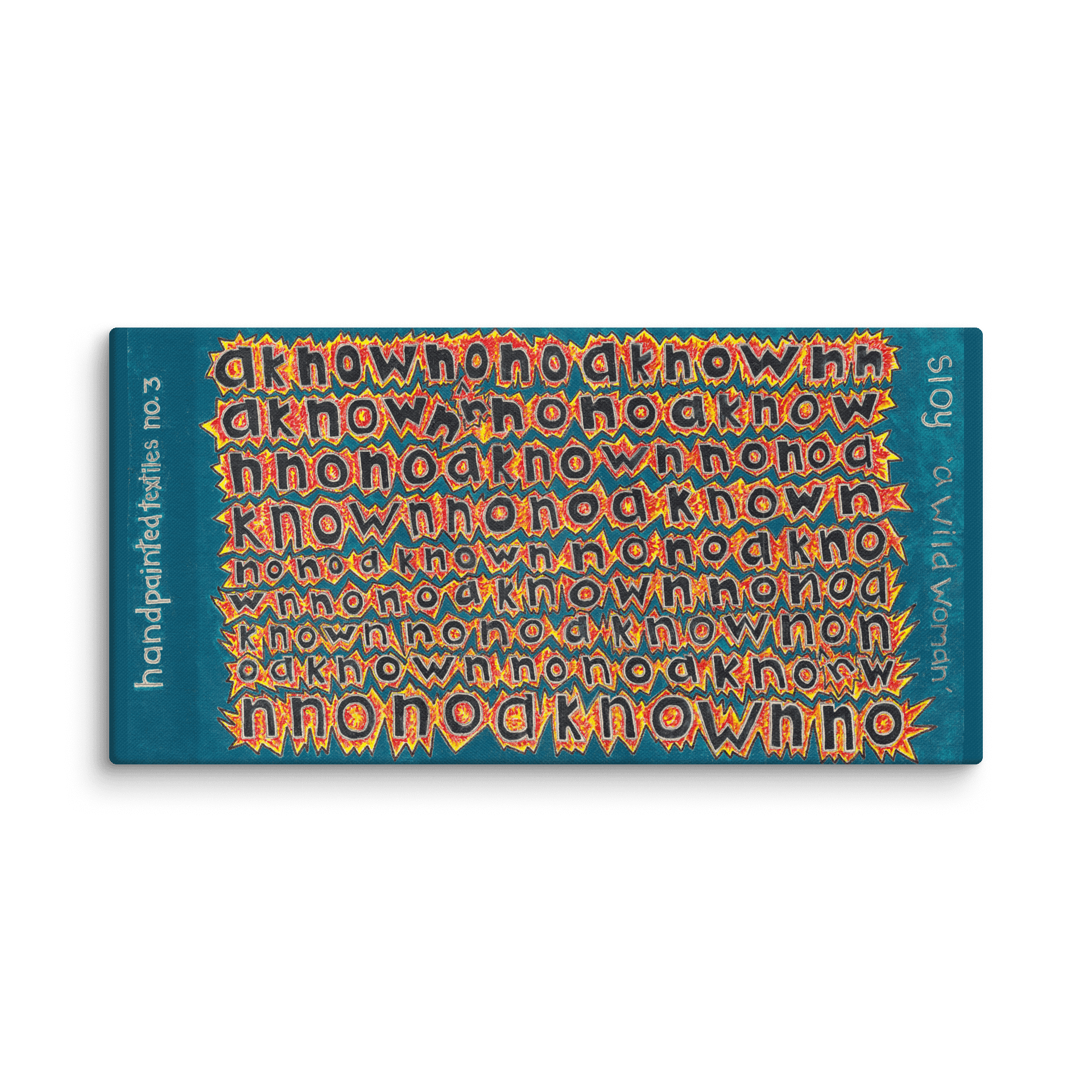 A Wild Woman on Canvas (24" x 48") product image (3)
