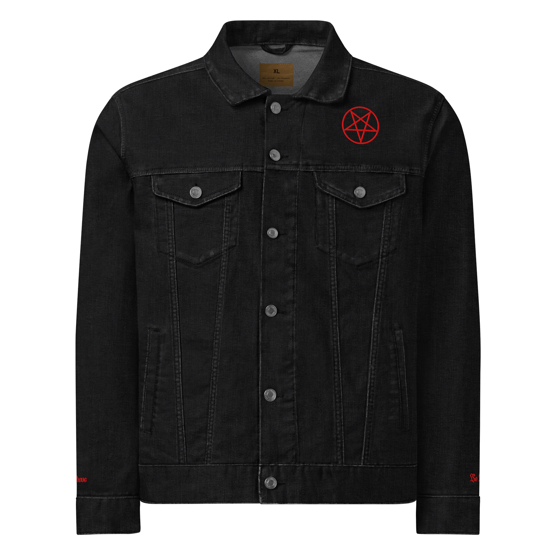 As Above, So Below Denim Jacket product image (3)