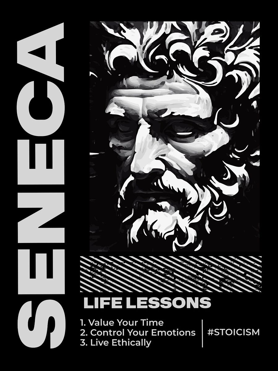 Seneca Life Lessons Matte Paper Poster product image (1)