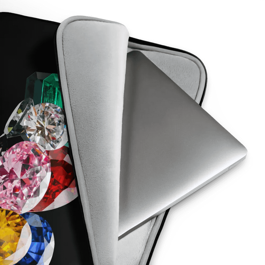 Gemstone Galore Laptop Sleeve product image (3)