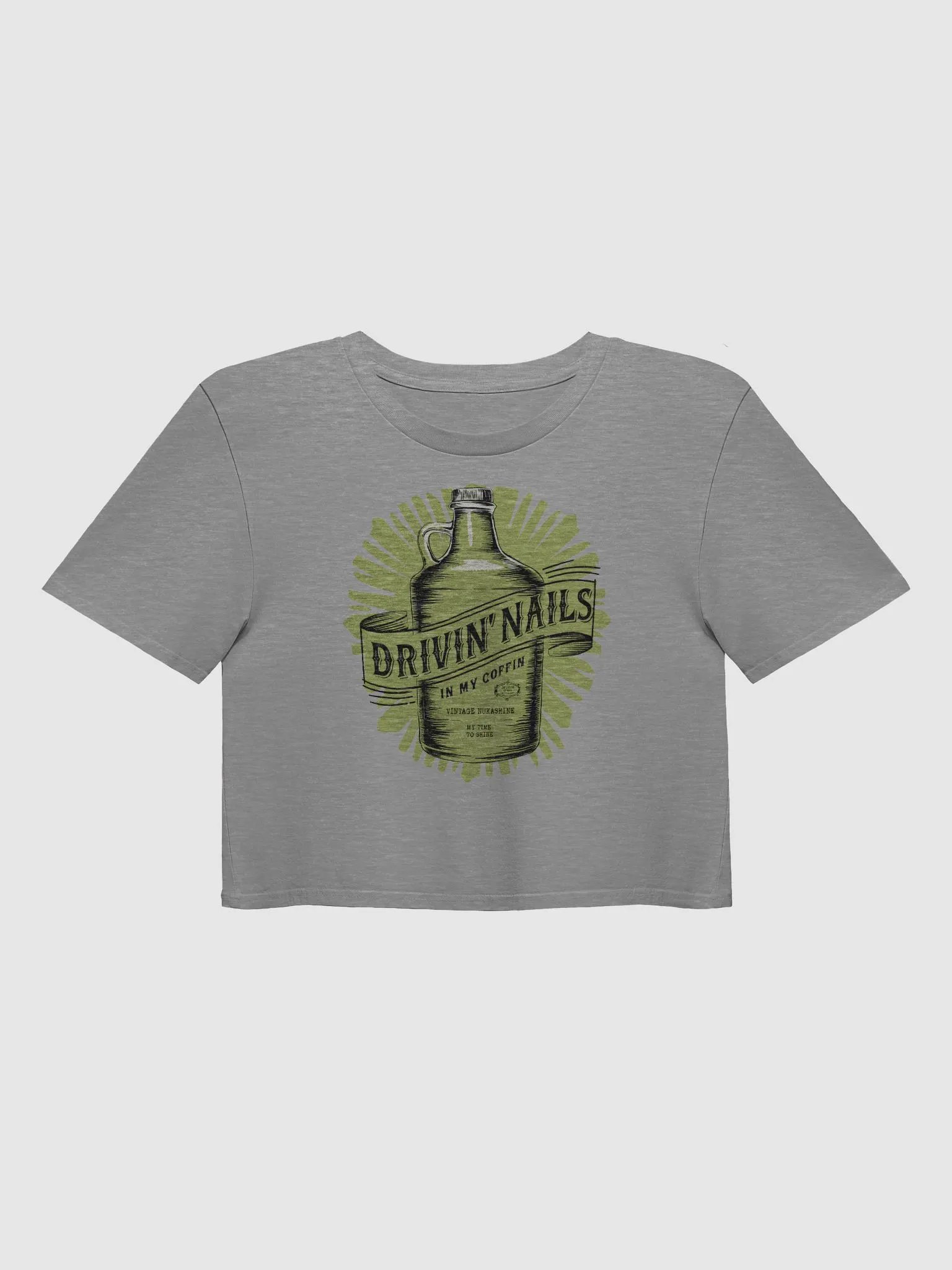 Drivin' Nails In My Coffin Crop Top product image (1)