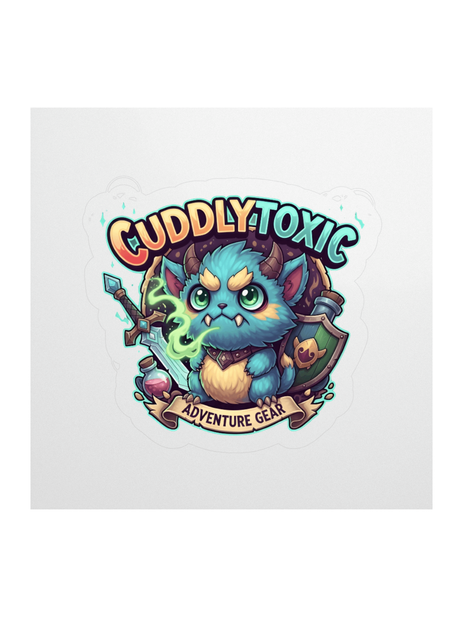 Cuddlytoxic Adventure Stickers product image (2)