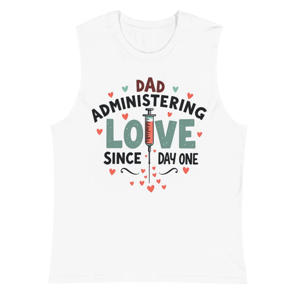Love-Infused Dad Muscle Tank product image (2)