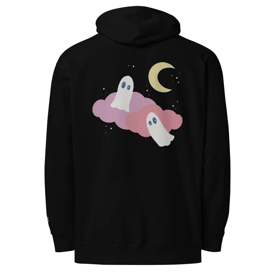 cozy/chaotic Embroidered Ghost Hoodie product image (2)