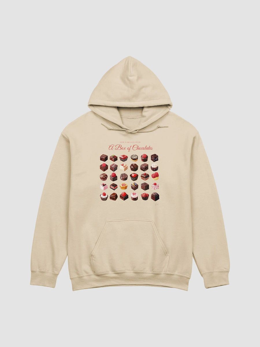 life is better with a box of chocolates - unisex hoodie product image (1)