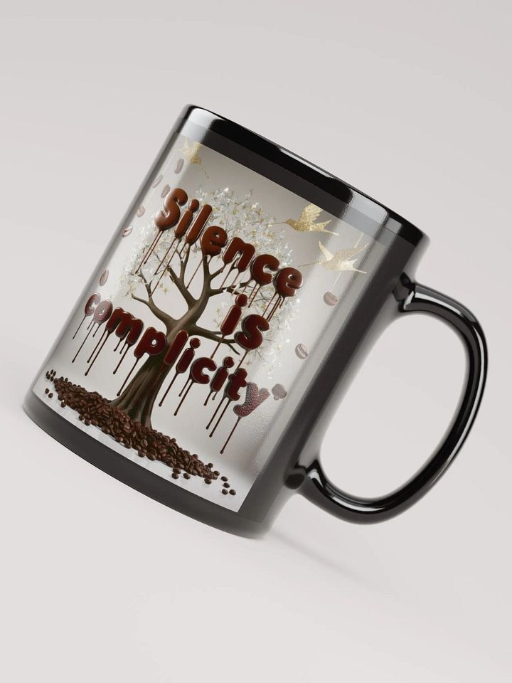 Silent Complicity Black Mug product image (2)
