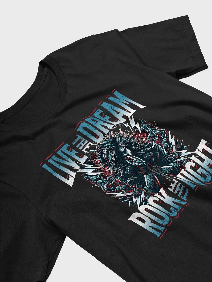 Live The Dream Rock The Night (Bella+Canvas T-Shirt) product image (3)