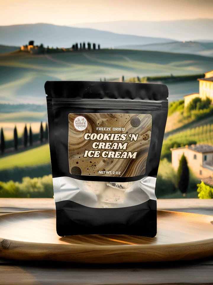 Cookies N' Cream Freeze Dried Ice Cream 🍪 (2oz) product image (2)