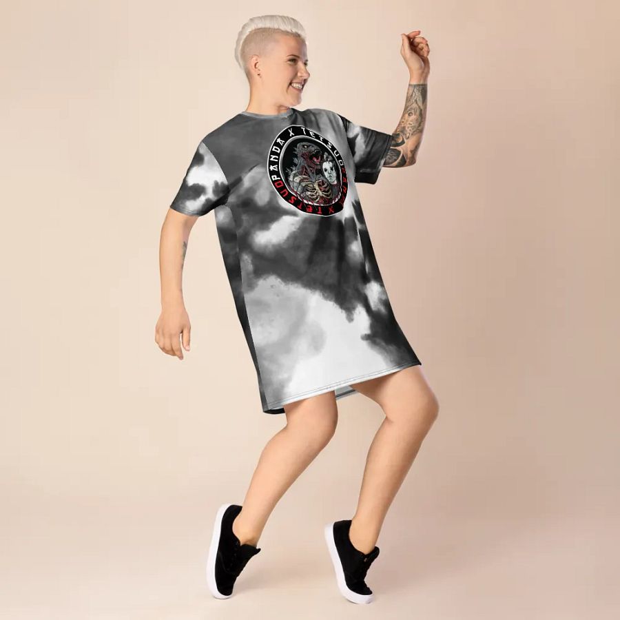 God of Carnage T-Shirt Dress (Northern Lotus Design) product image (7)