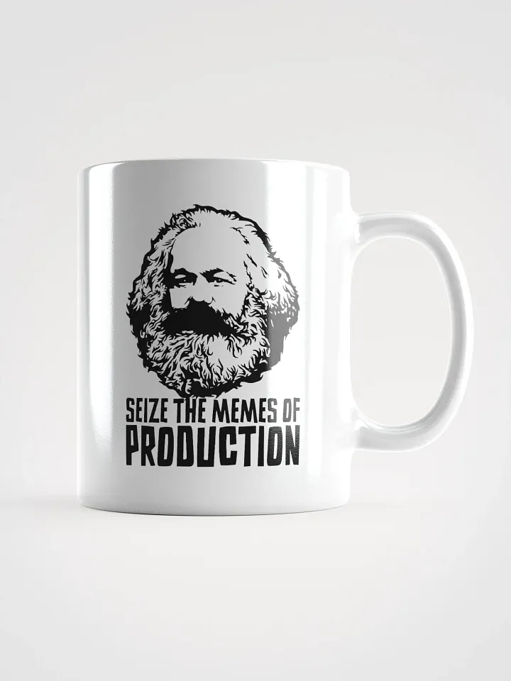 Seize the Memes of Production | Funny Karl Marx Coffee Mug product image (1)