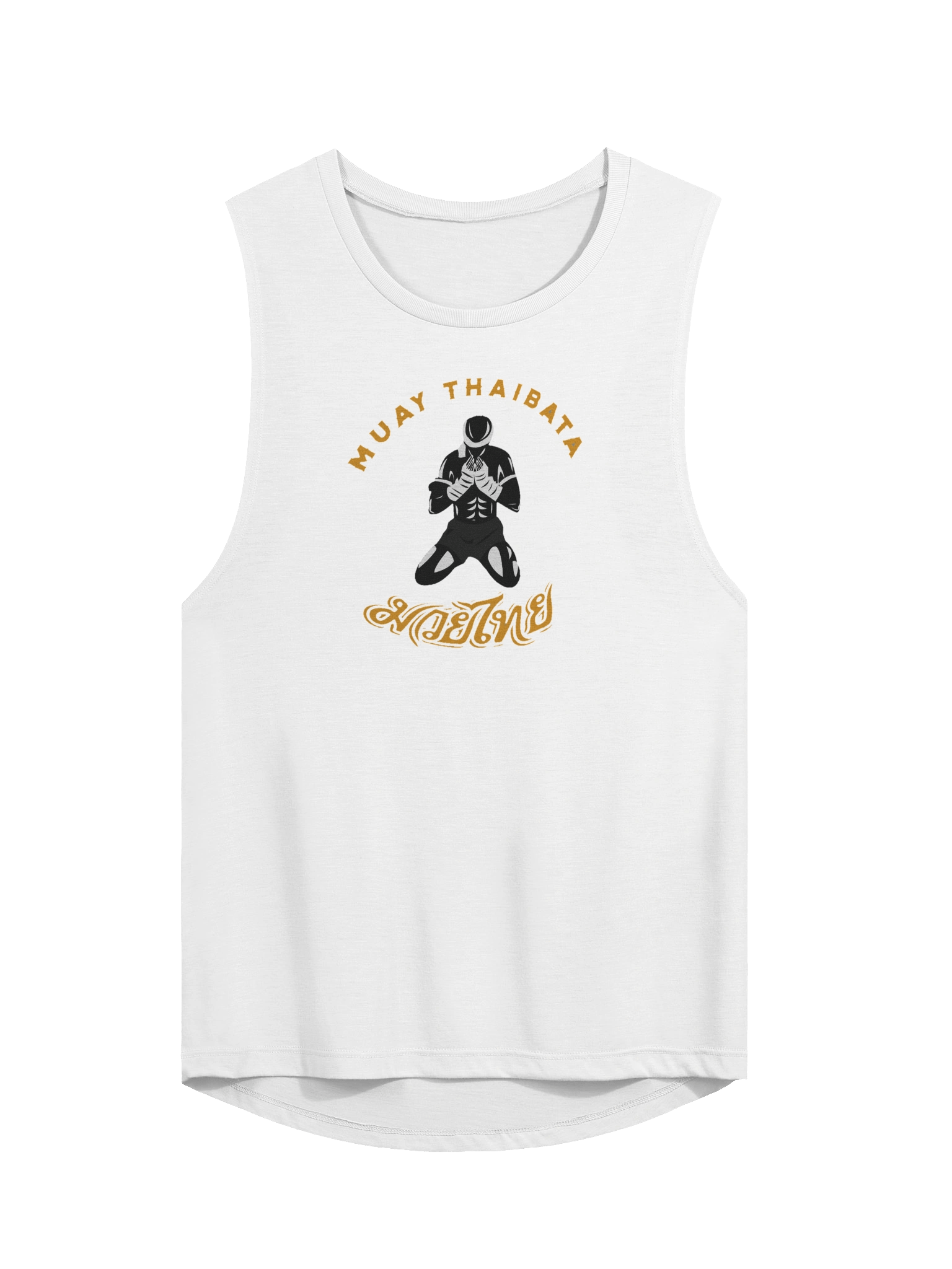 Muay Thaibata ladies' tank, white product image (1)
