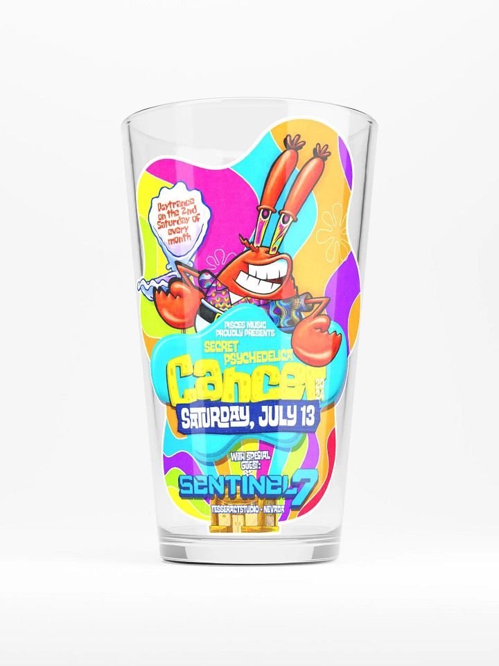 Cancer 2024 Shaker Pint Glass product image (1)