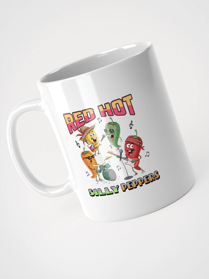 Red Hot Silly Peppers Band Mug product image (2)