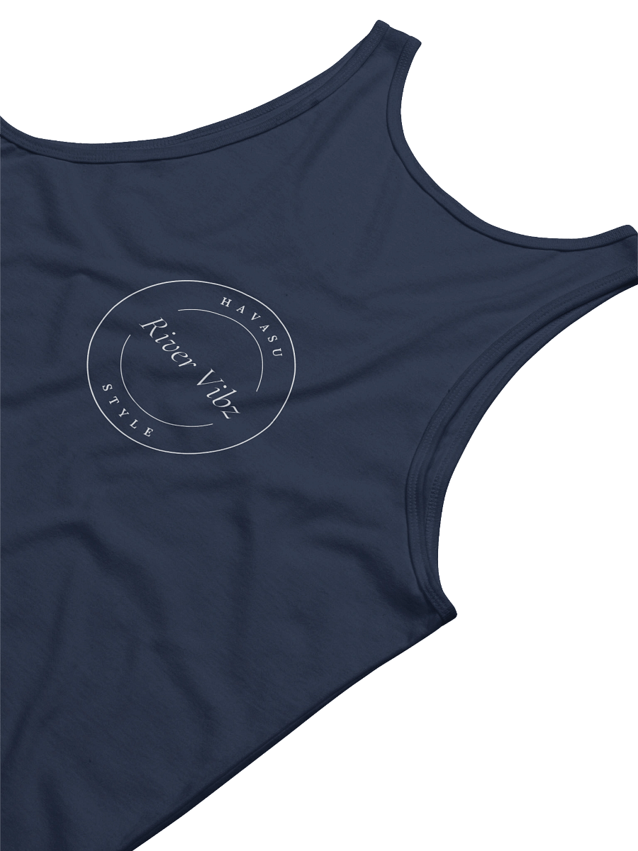 White Circle River Vibz Havasu Style Logo Tank product image (28)