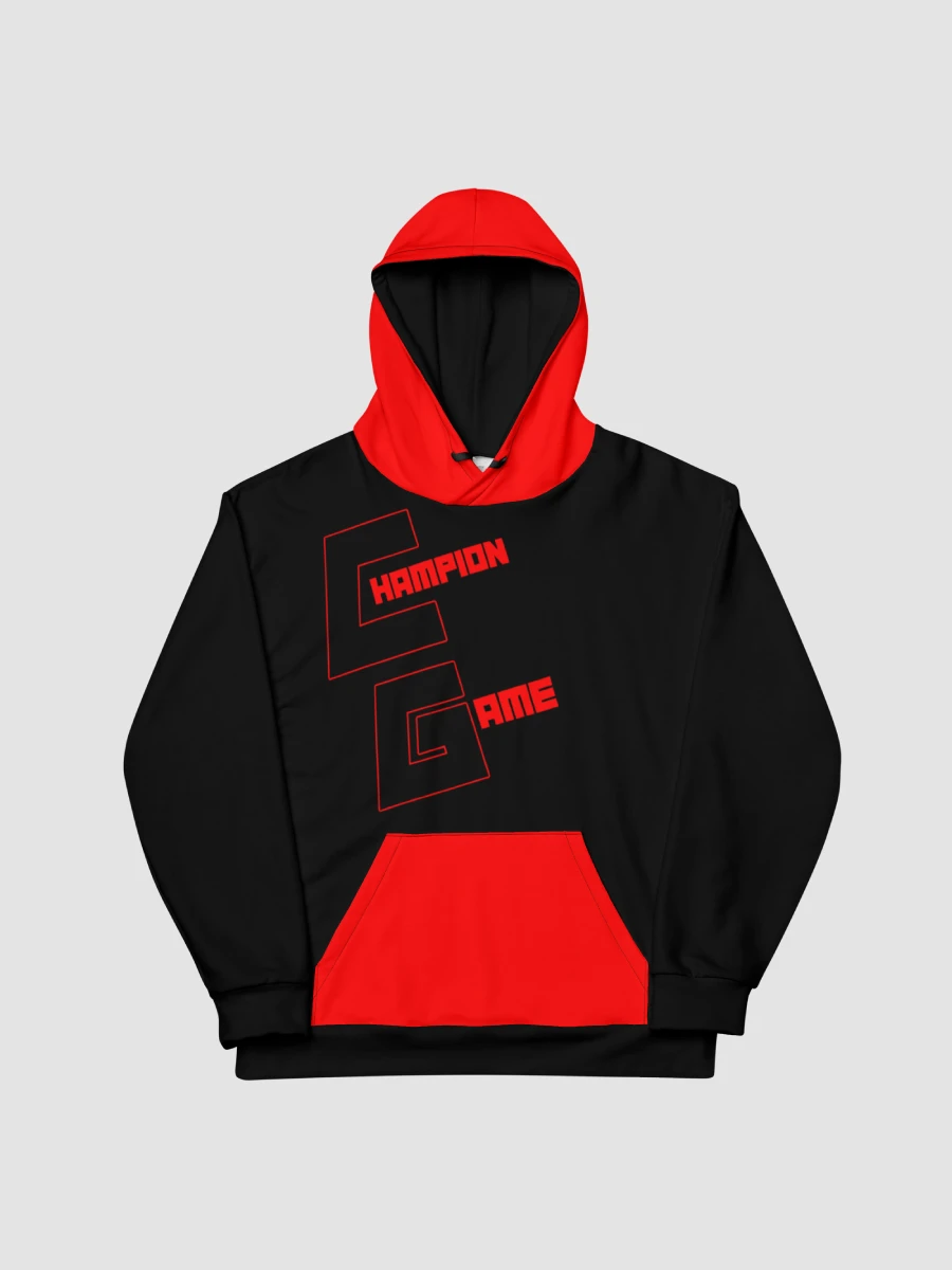 Black Red Champion Game Hoodie product image (2)