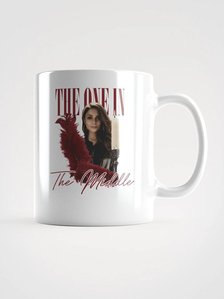 The One In The Middle (White Mug - Red Version) product image (1)