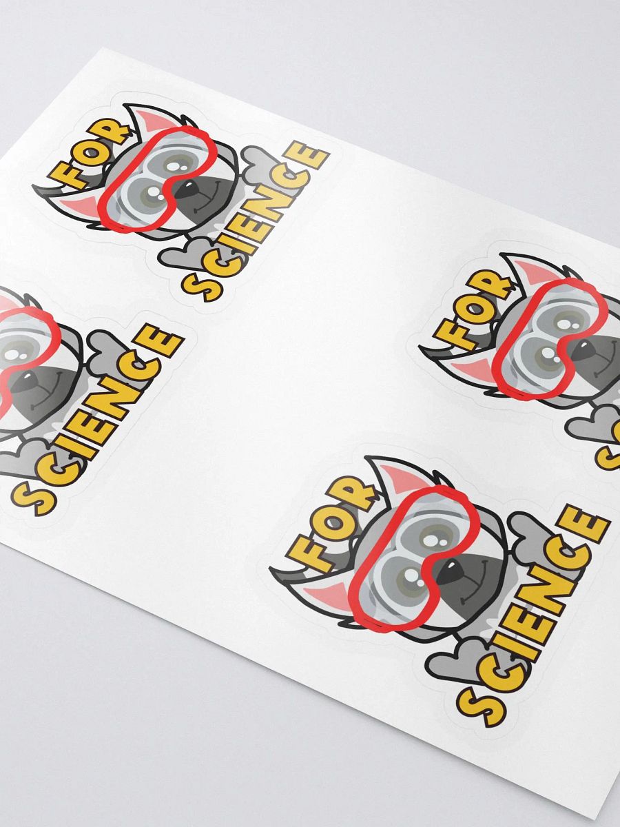 For Science Kiss-Cut Sticker Sheet Pack product image (3)