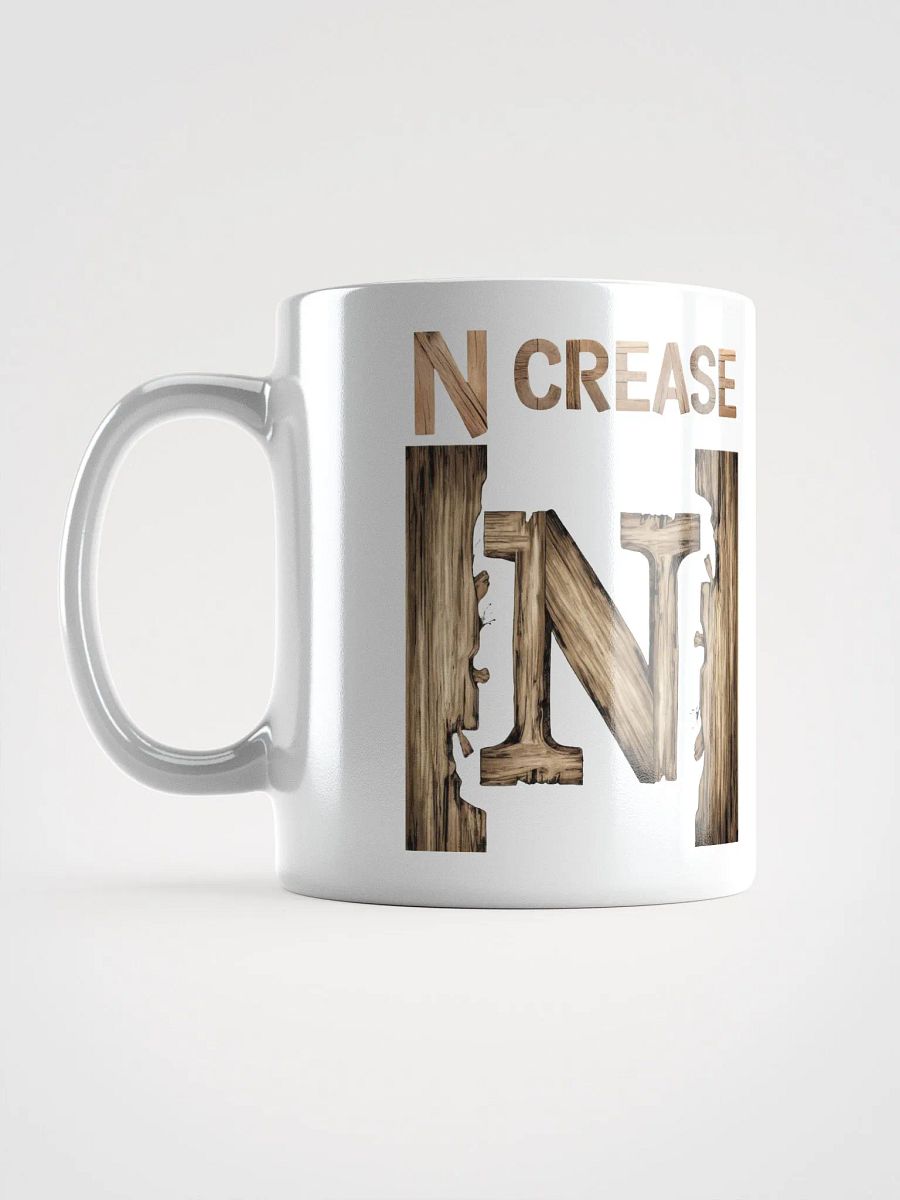 N Crease - Funny Wordplay White Coffee Mug product image (8)