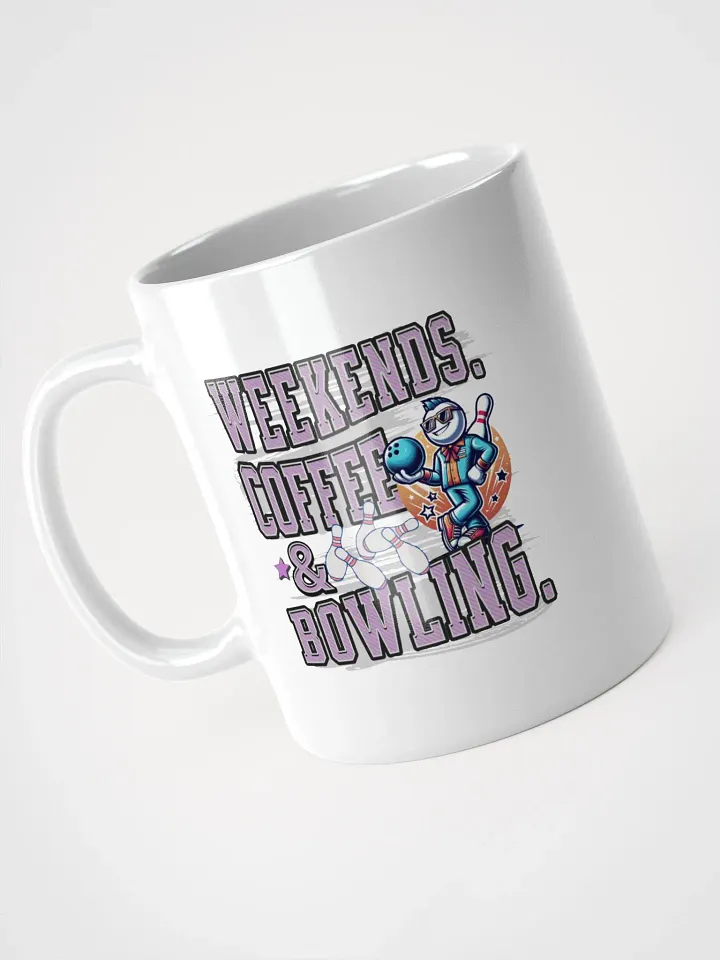 Weekends Coffee And Bowling Vibes Mug product image (2)