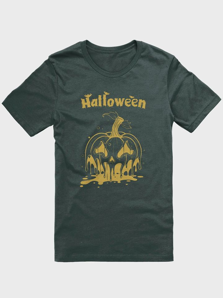 Decaying Pumpkin Halloween Tee product image (1)
