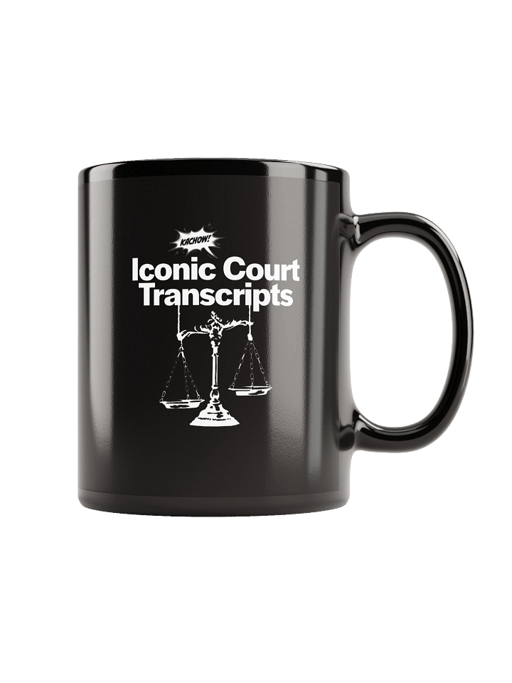 Kachow Black Glossy Mug product image (1)