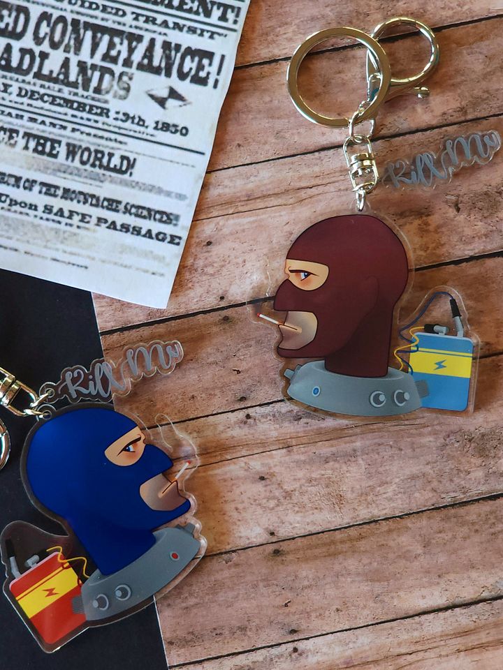 Team Fortress 2 Spy Head Keychain product image (1)