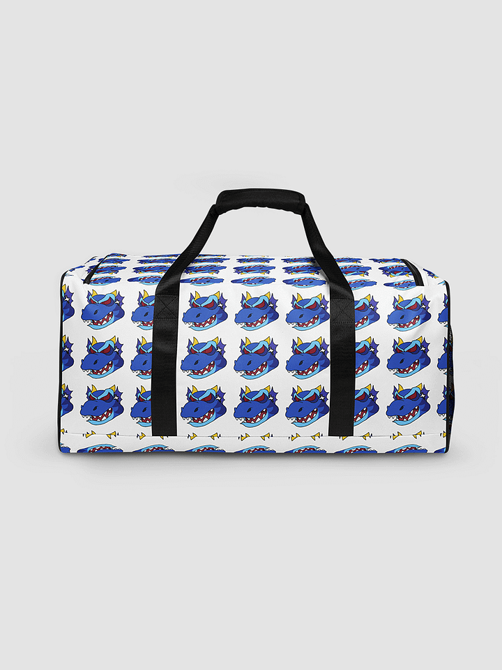 Angry Blue Dragon All-Over Print Duffle Bag product image (1)