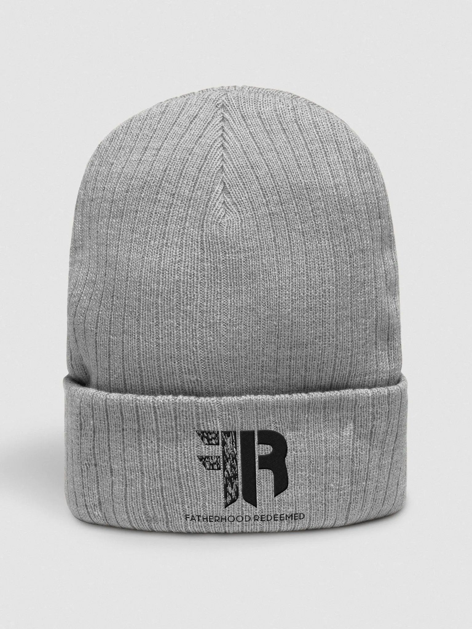 Atlantis Recycled Cuffed Beanie Light Gray product image (1)