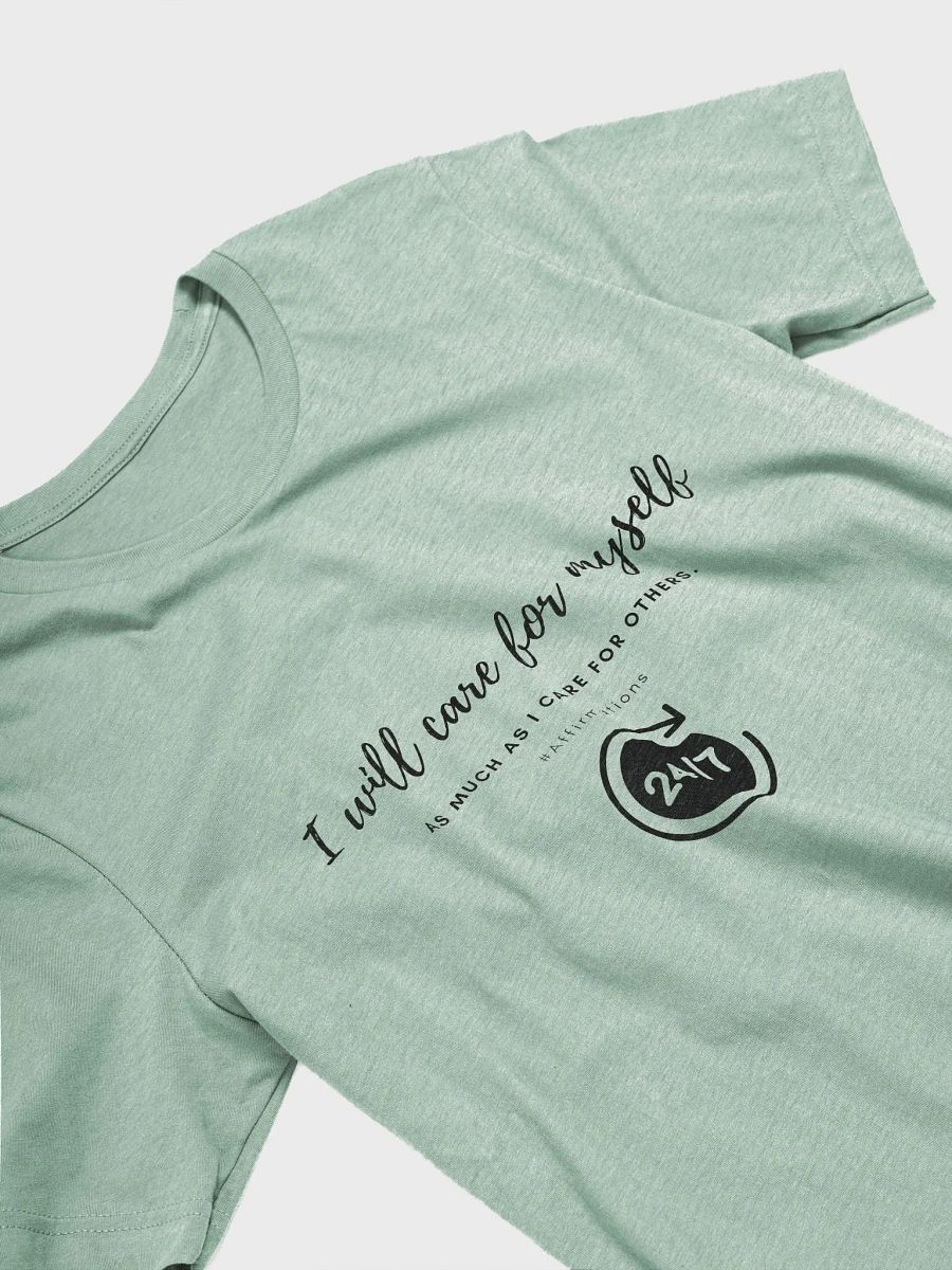 I will care for myself Dark Unisex Super soft T-Shirt product image (17)