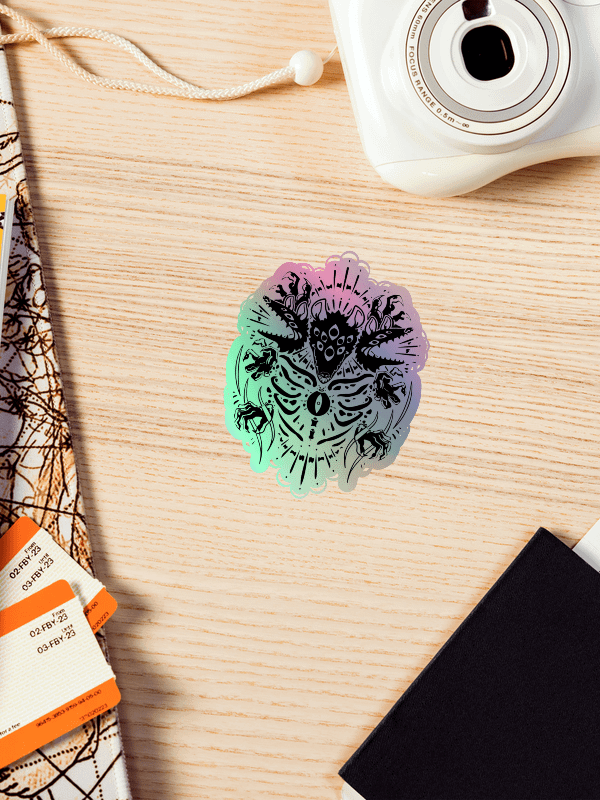 Biblically Accurate Possum Holo sticker product image (3)