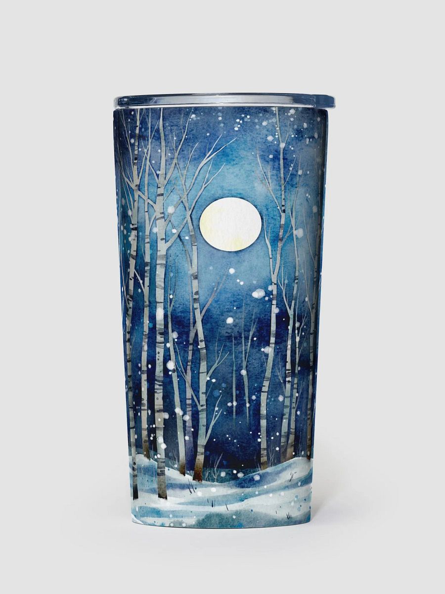 Moonlit Birch Forest Tumbler product image (1)
