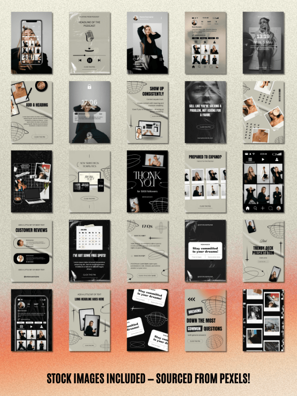 MRR/PLR Pinterest Templates for Coaching product image (5)