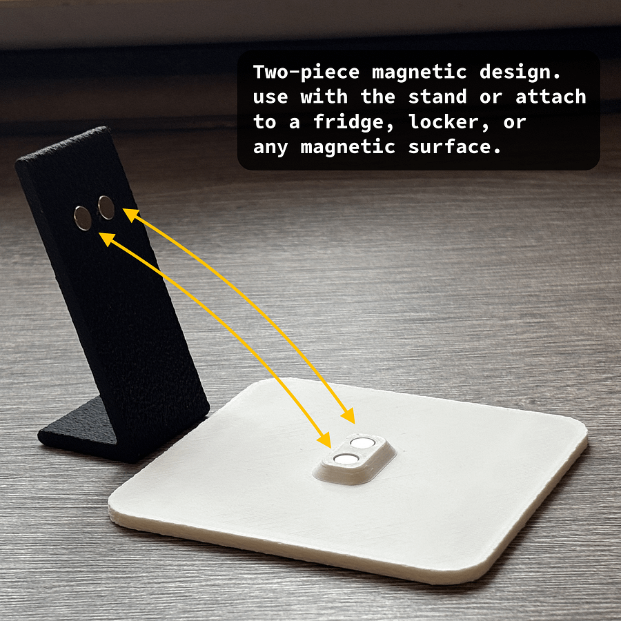 WiFi Sign QR Code with Magnetic Stand [With NFC] product image (4)