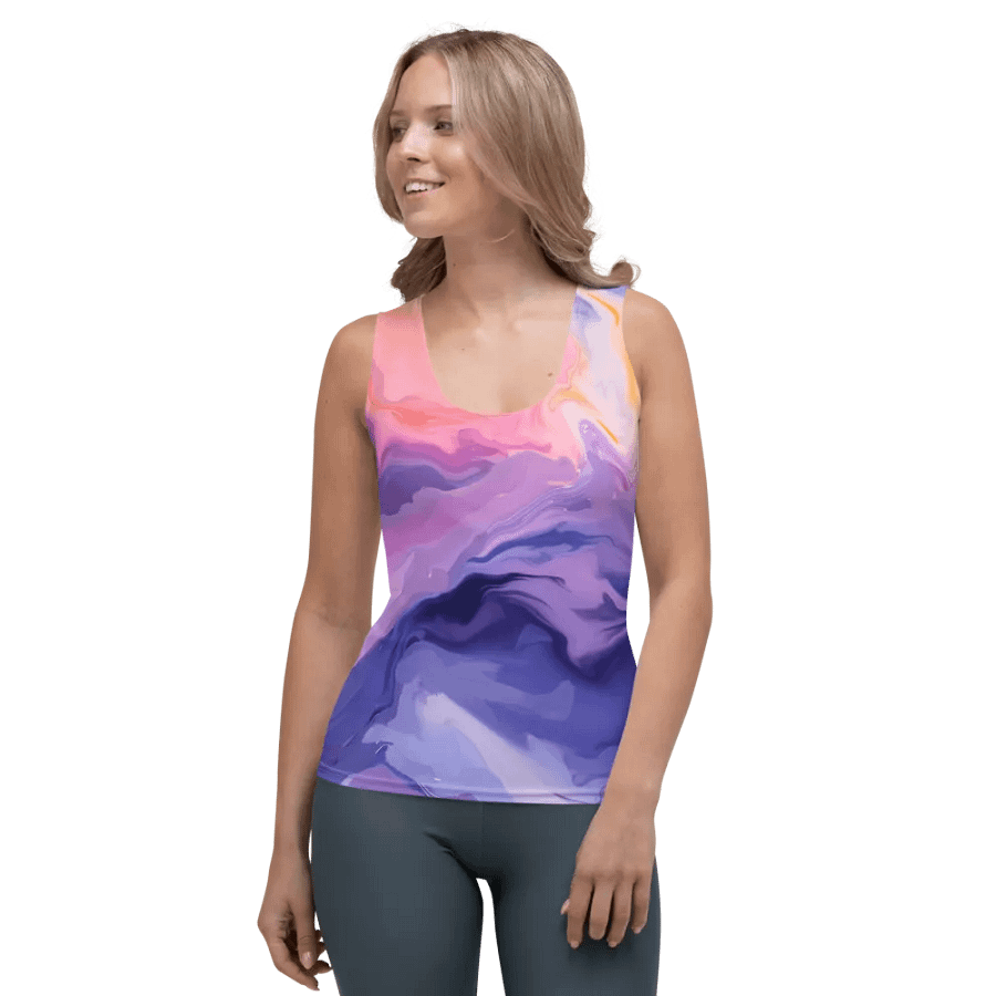 Marble Flow Women's Tank Top product image (1)