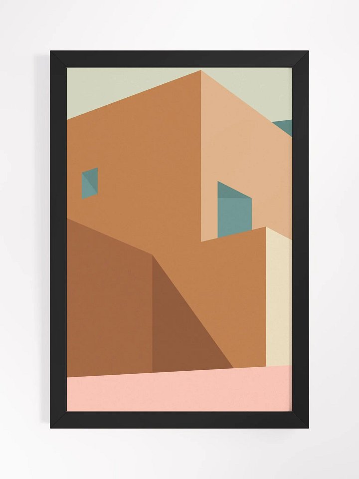 Architectural Abstraction Framed Poster product image (6)