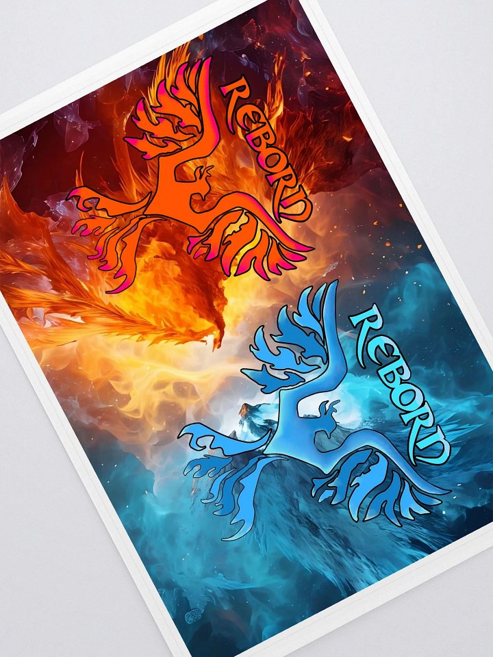Reborn Phoenix Kiss-Cut Gaint Sticker product image (1)