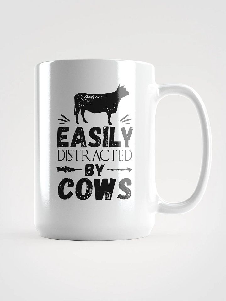 Easily distracted by cows - mug product image (1)