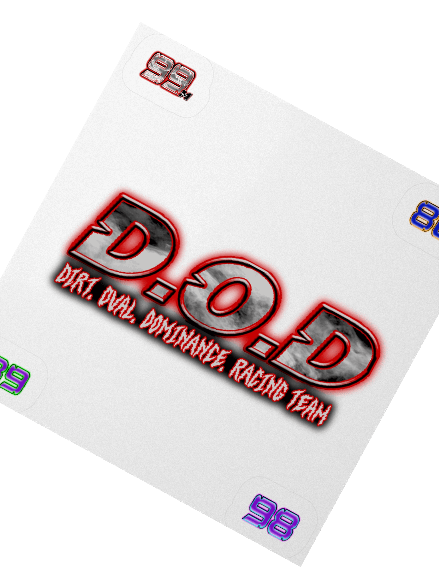 D.O.D Racing team Stickers product image (8)