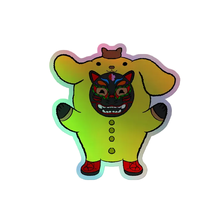 I Got That D.Wrecks In ME! Holo Sticker product image (2)