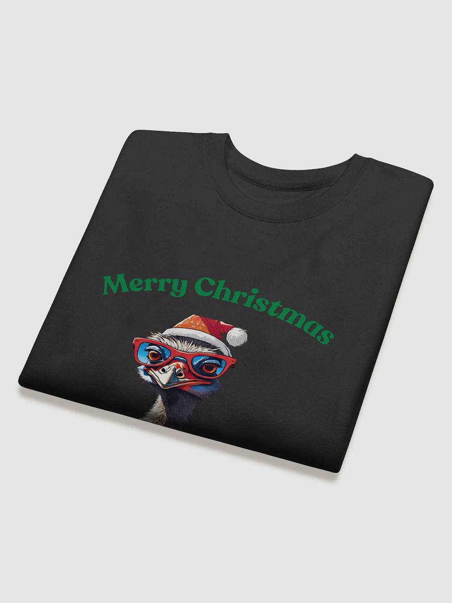 Festive Emu Merry Christmas Sweatshirt - Green product image (4)