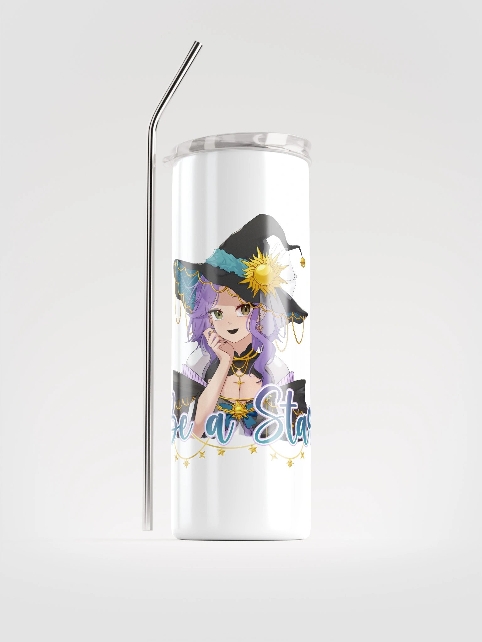"Be a Star" Battlemage Solar Starfire Stainless Steel Tumbler product image (1)