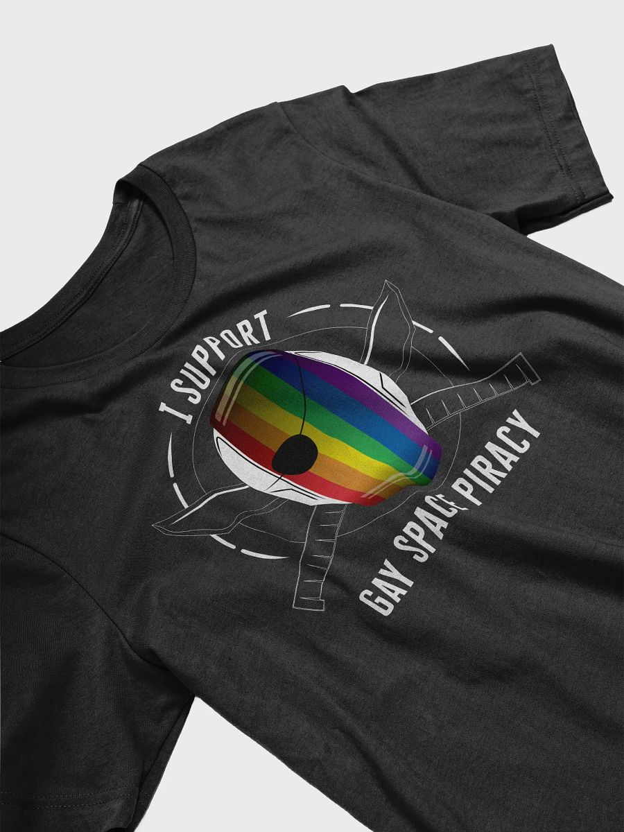 Gay Space Piracy Bella + Canvas Supersoft T product image (2)