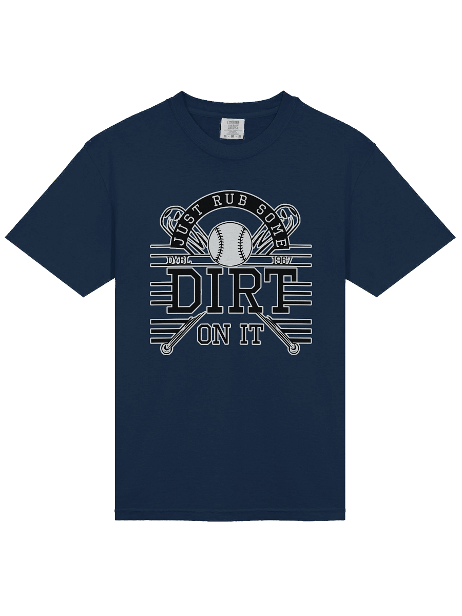 Vintage Baseball Crossed Bats Tee product image (26)