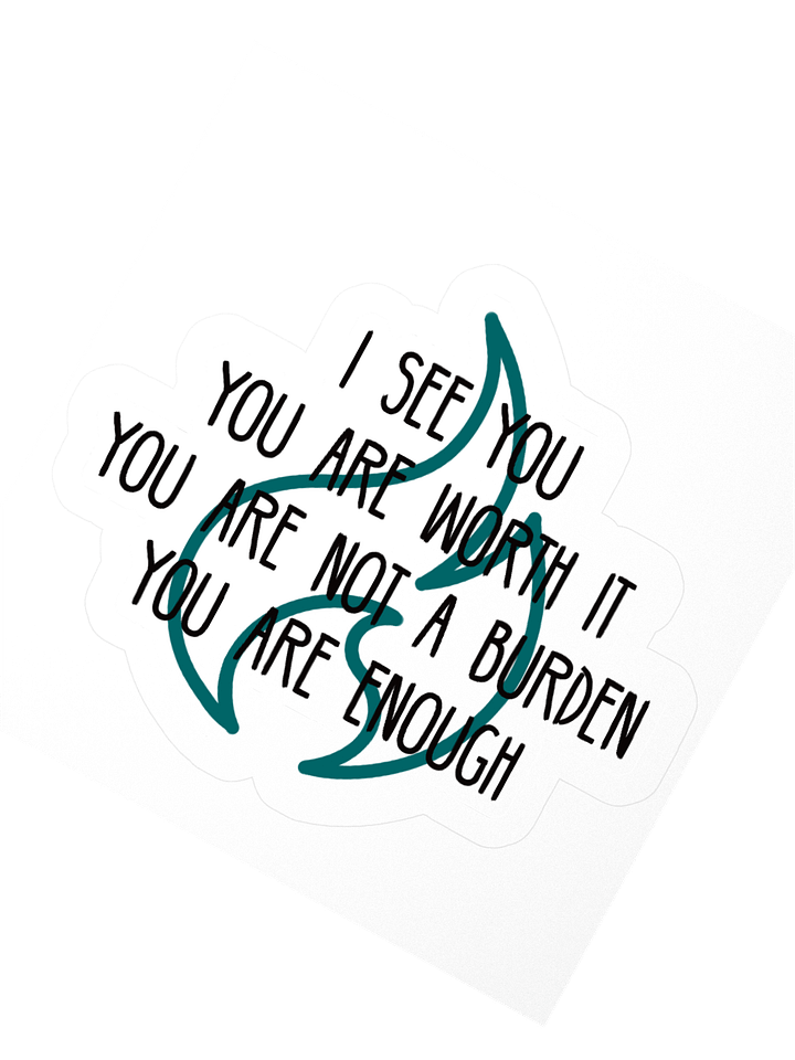 Worth it Sticker product image (2)