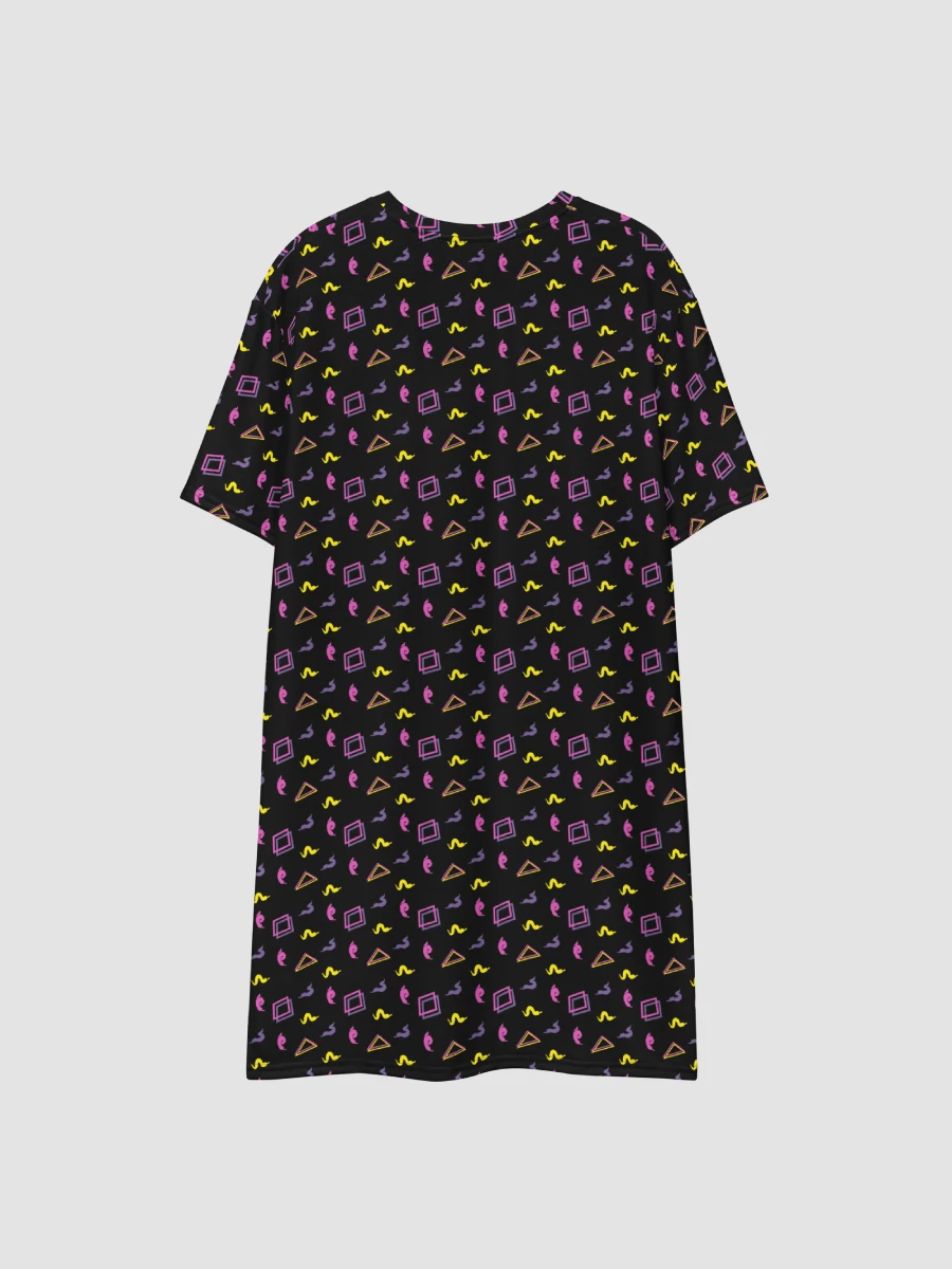 Oh Worm black pattern t-shirt dress product image (6)