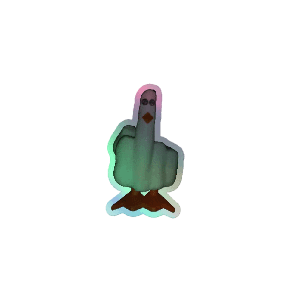 f*ck duck sticker product image (1)