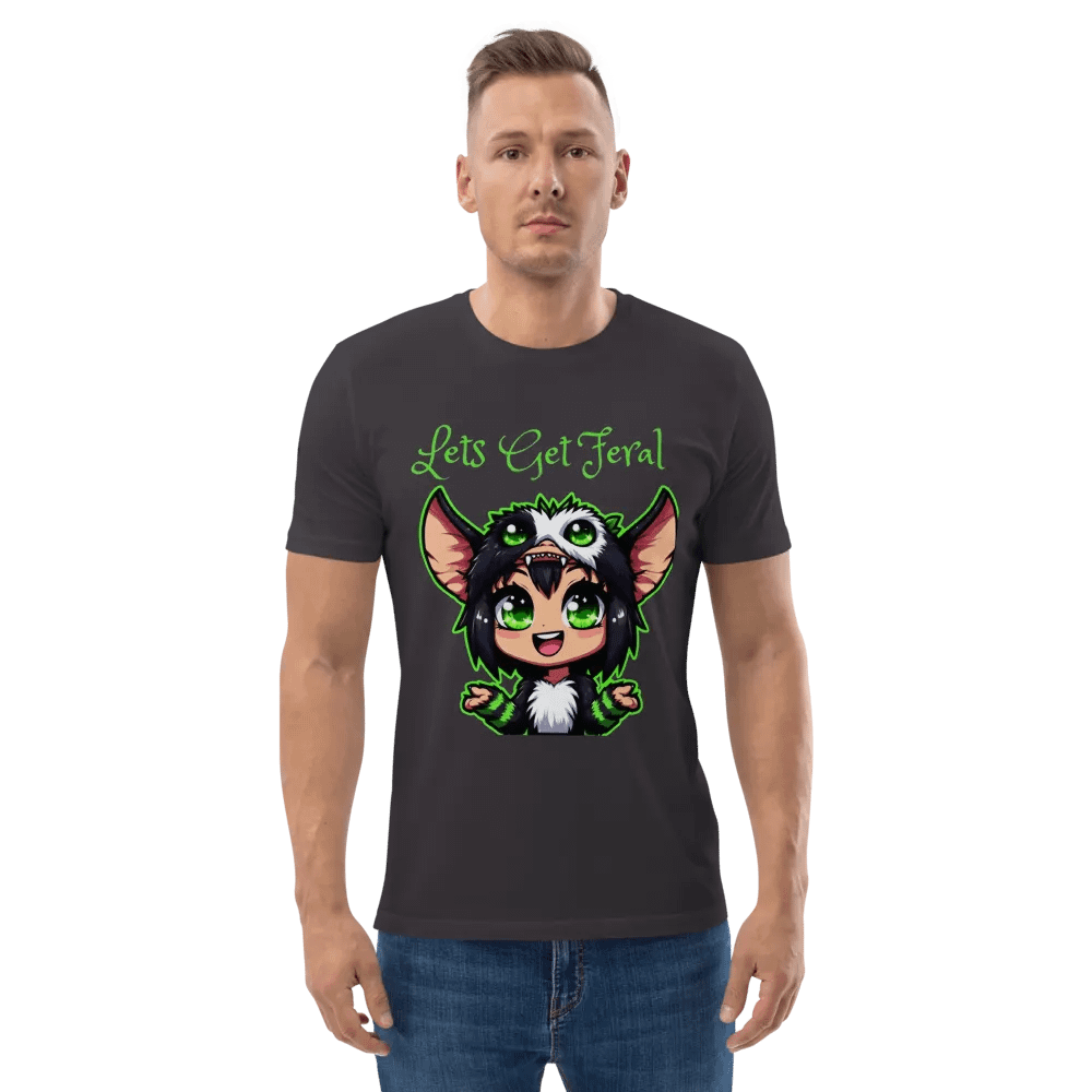 lets get feral organic cotton t shirt product image (2)