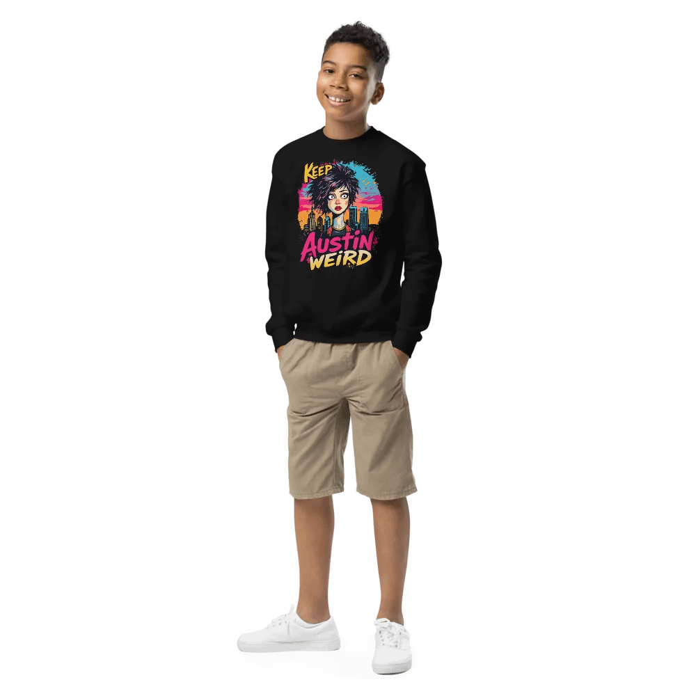 Keep Austin Weird Youth Sweatshirt product image (1)