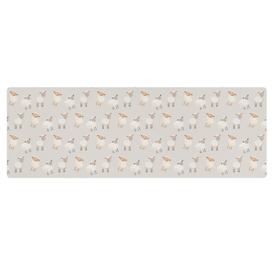 Sheep Pattern Yoga Mat by Treasure Pie product image (1)