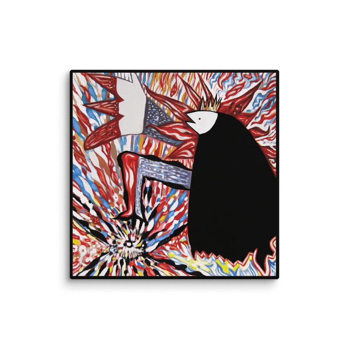 The Loyal Shadow Allcolor Stretched Canvas product image (2)